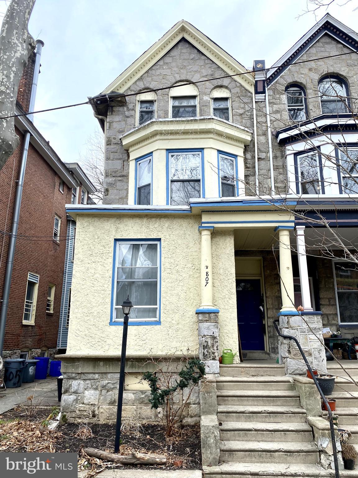 807 South St Bernard Street, Unit 3F Philadelphia, PA 19143 - Photo 4 of 17 a front view of a house