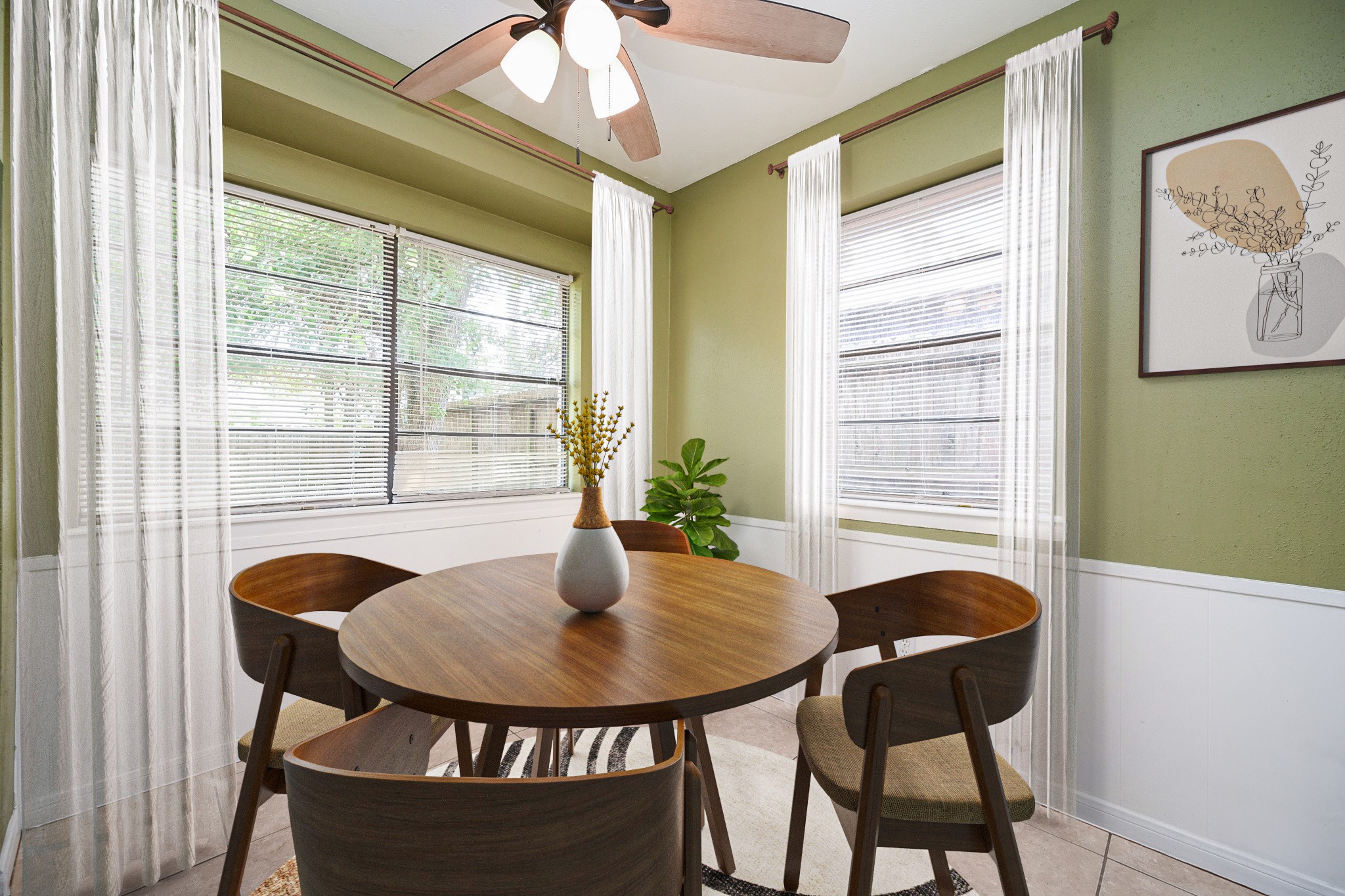 6634 Bridgegate Drive Spring, TX 77373 - Photo 9 of 16 a dining room with furniture and window