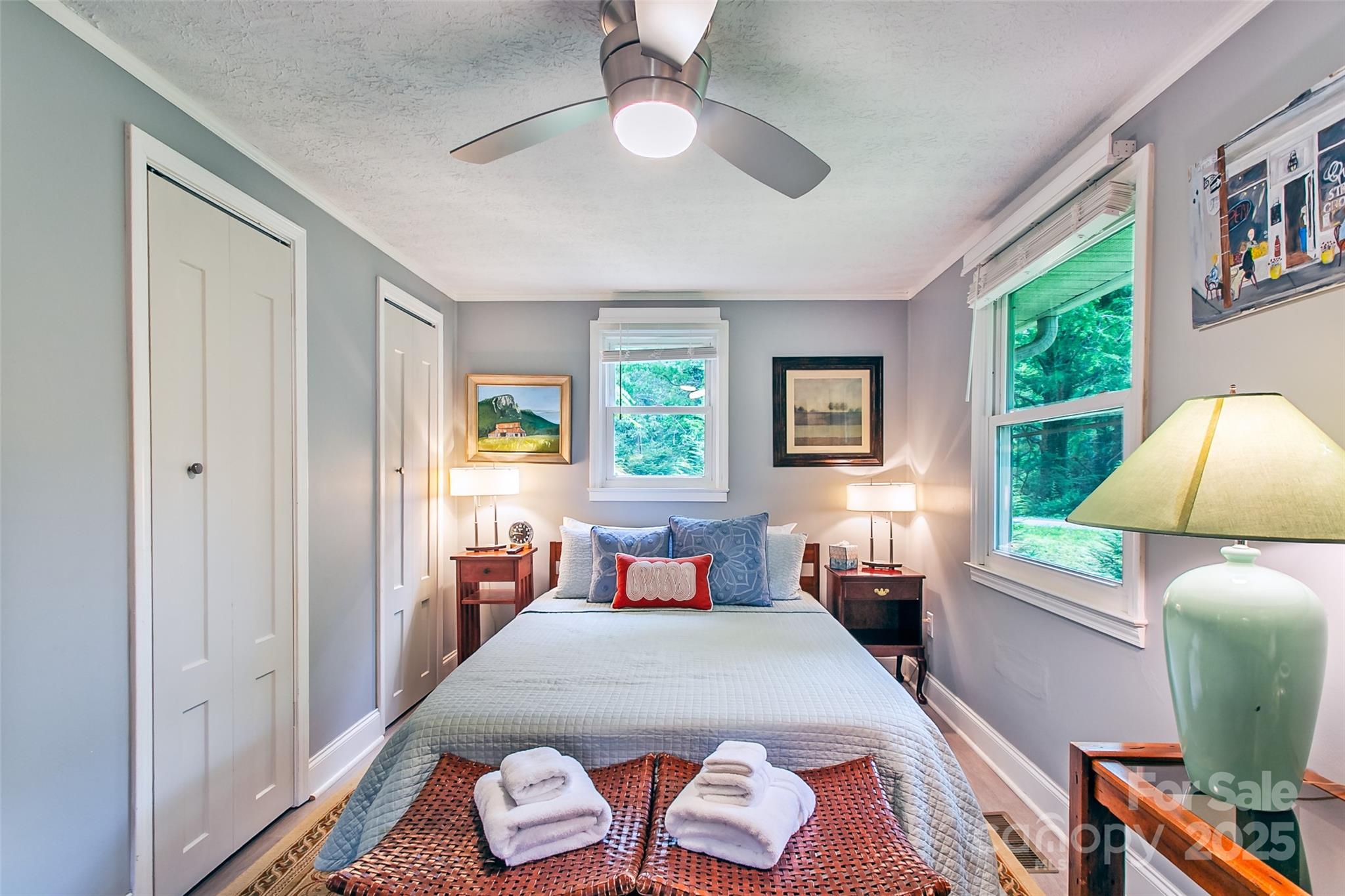 15 Pope Road Brevard, NC 28712 - Photo 15 of 29 a bedroom with furniture and a window