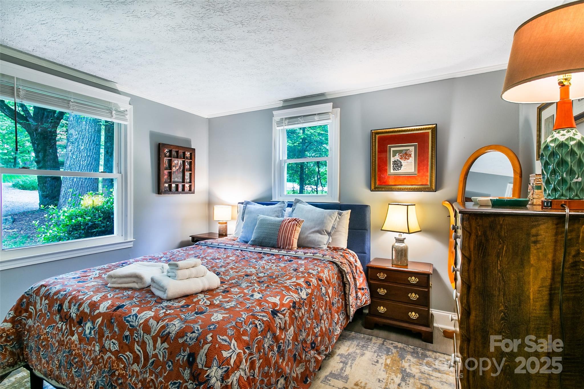 15 Pope Road Brevard, NC 28712 - Photo 20 of 29 a bedroom with a bed and a window