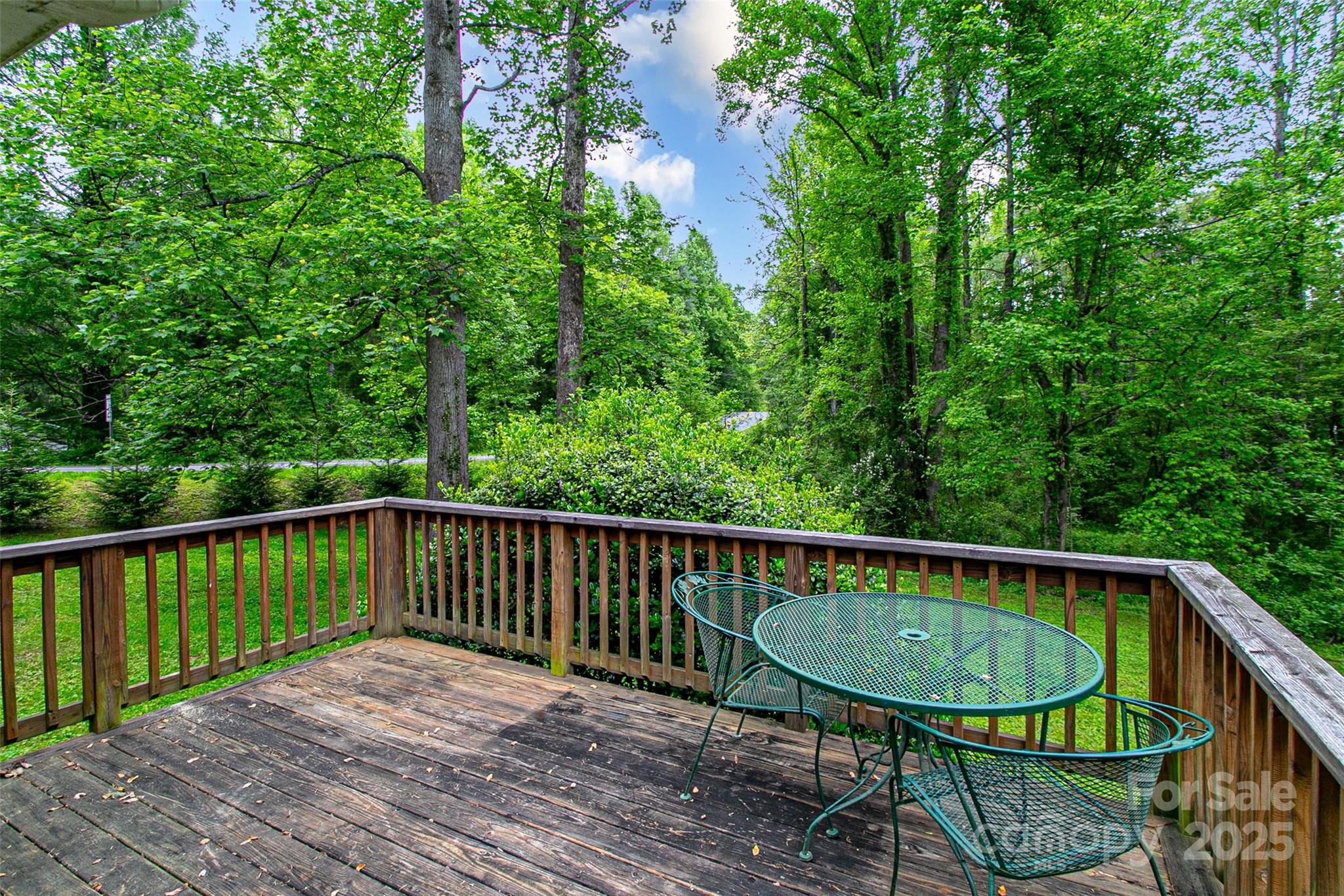 15 Pope Road Brevard, NC 28712 - Photo 2 of 29 a view of a balcony with wooden floor