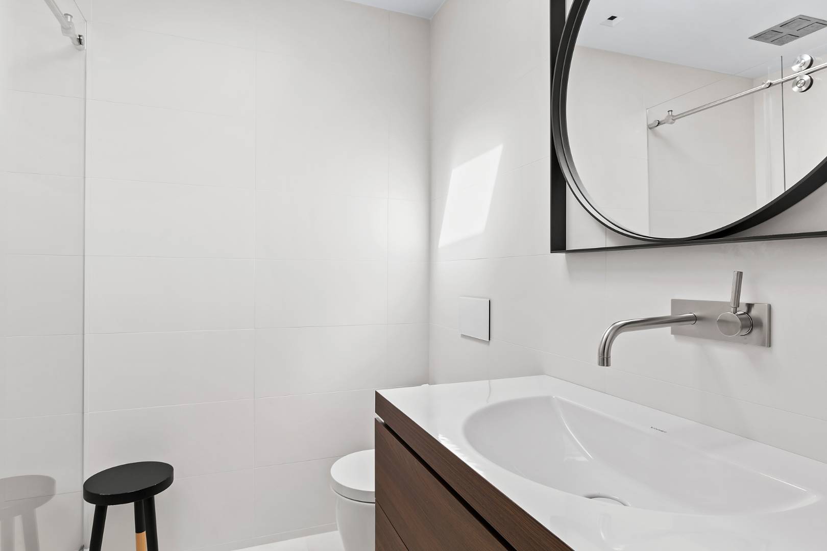 716 Hands Creek Road East Hampton, NY 11937 - Photo 14 of 24 a bathroom with a sink and a mirror