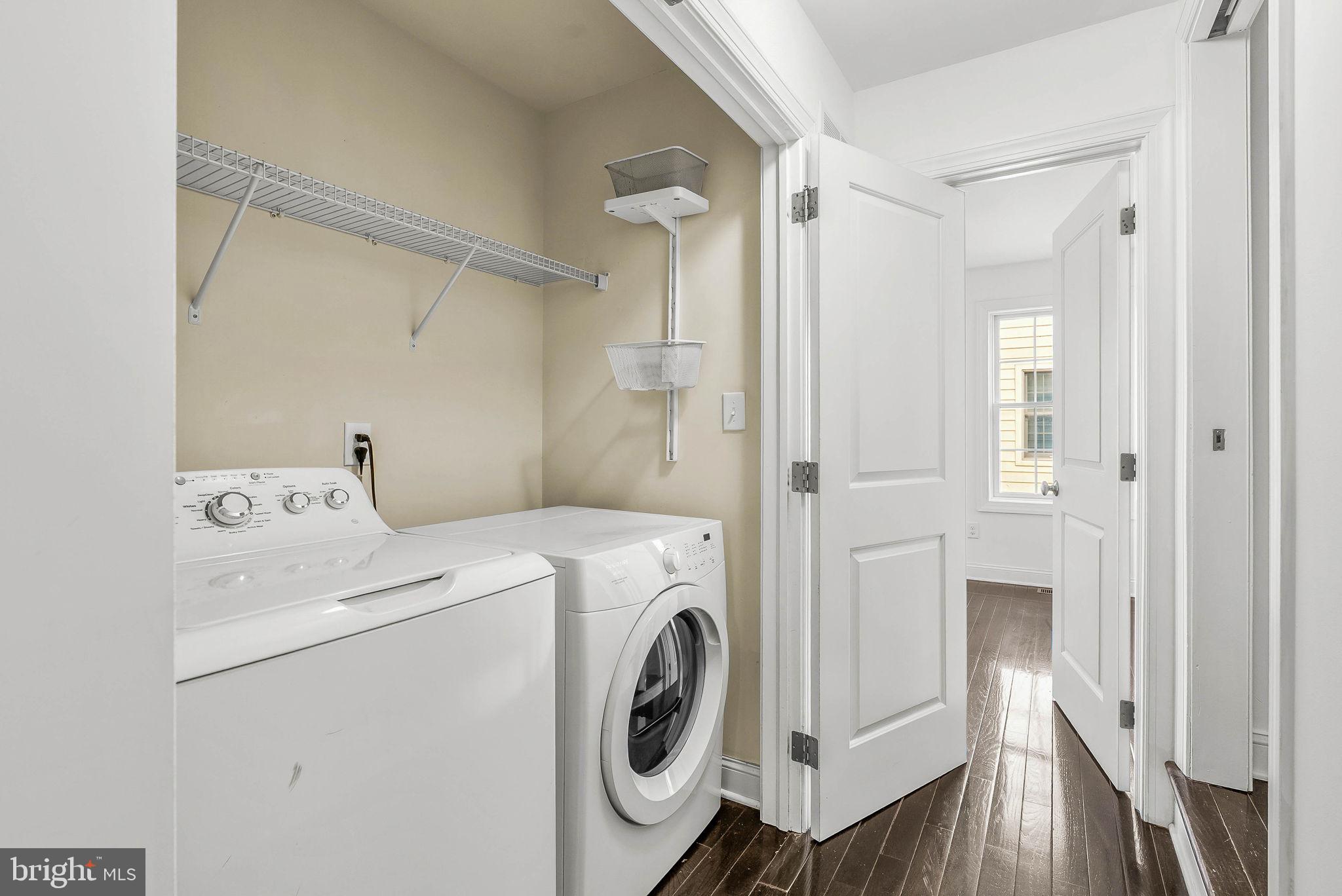 1015 North 3rd Street, Unit H Philadelphia, PA 19123 - Photo 22 of 27 a utility room with dryer and washer