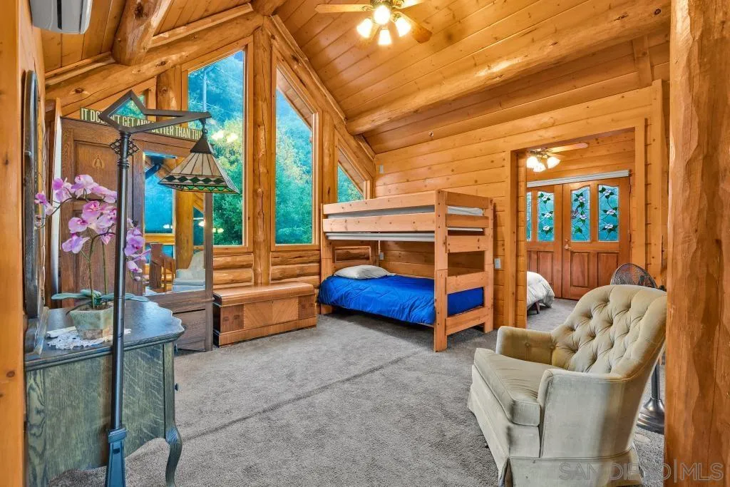 15469 Incapa Road Julian, CA 92036 - Photo 12 of 23 a bedroom with bed and a window