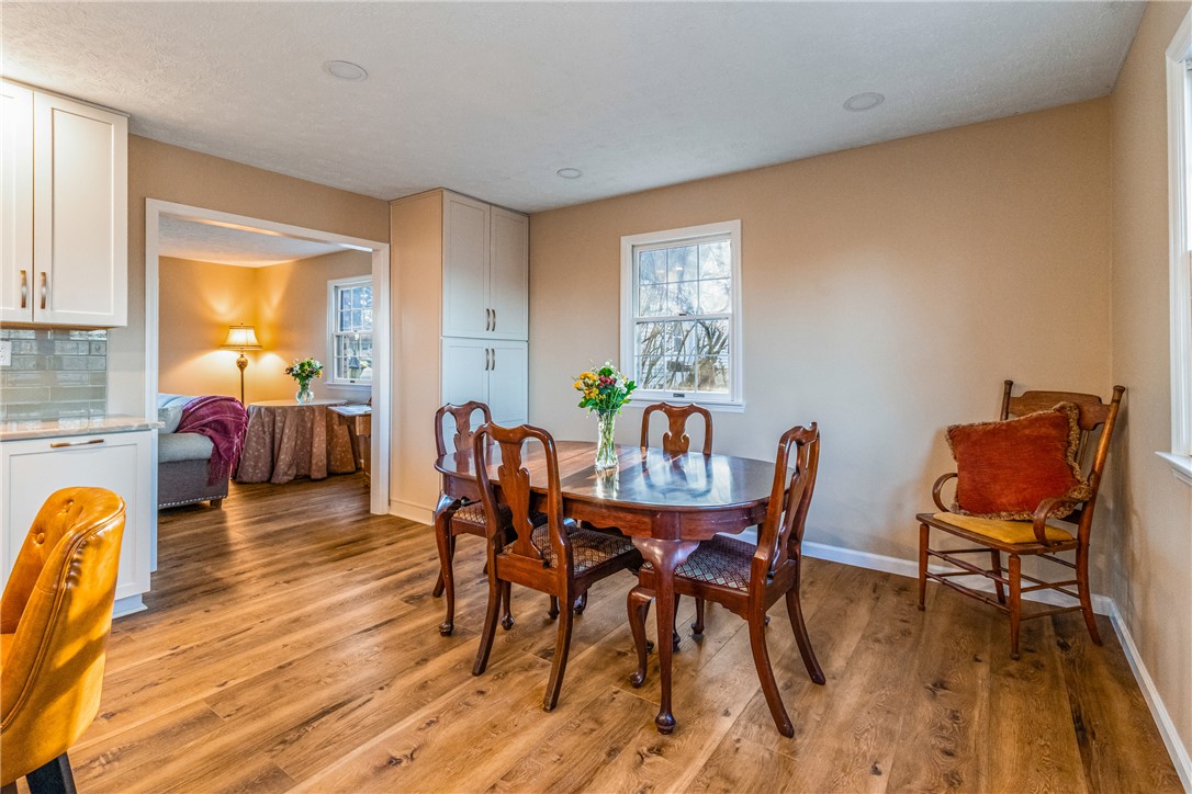 610 West Alex Bell Road Dayton, OH 45459 - Photo 7 of 36 This inviting dining area features warm hardwood floors and abundant natural light.