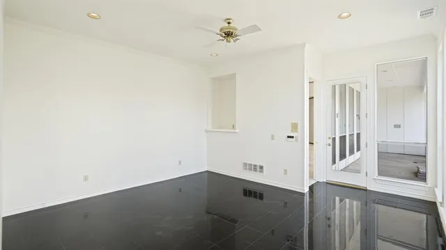 wooden floor in an empty room