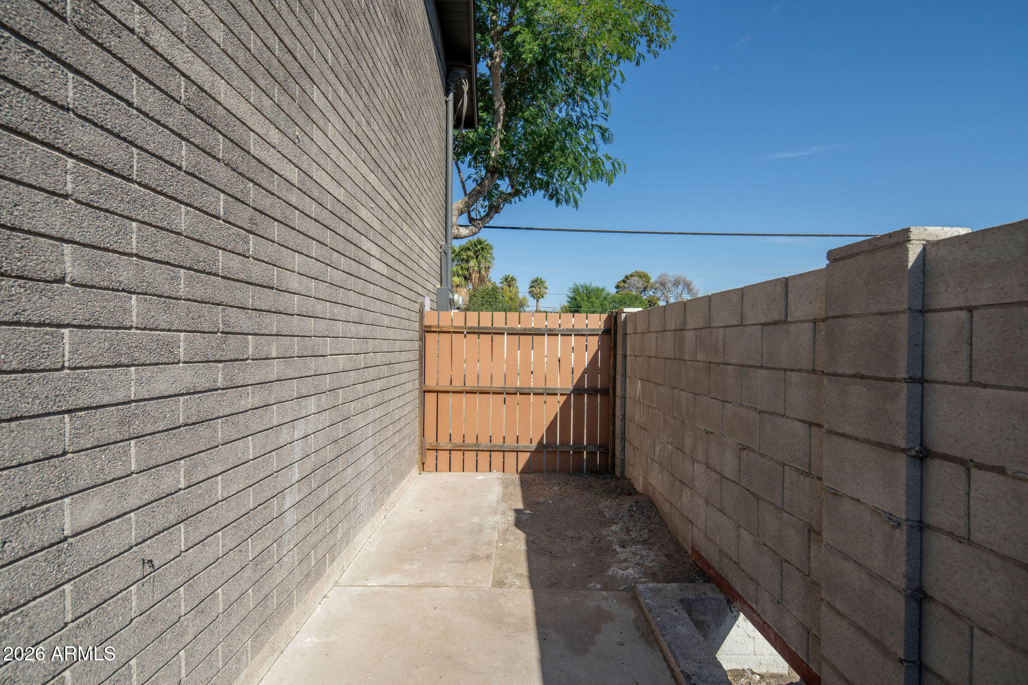 4119 North 11th Avenue Phoenix, AZ 85013 - Photo 9 of 28 a view of outdoor space and wooden wall