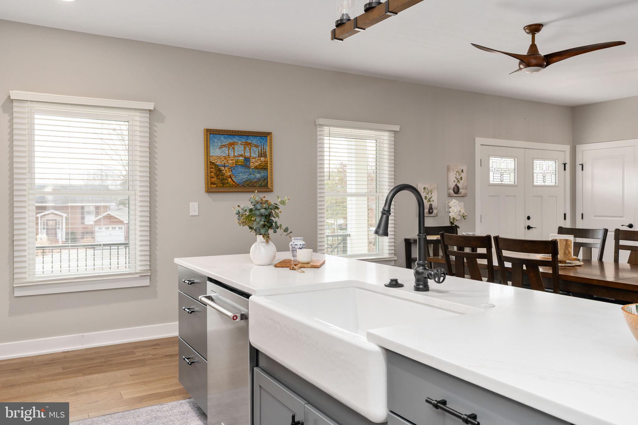 261 Washington Street Locust Grove, VA 22508 - Photo 19 of 69 a kitchen with a sink and a large window