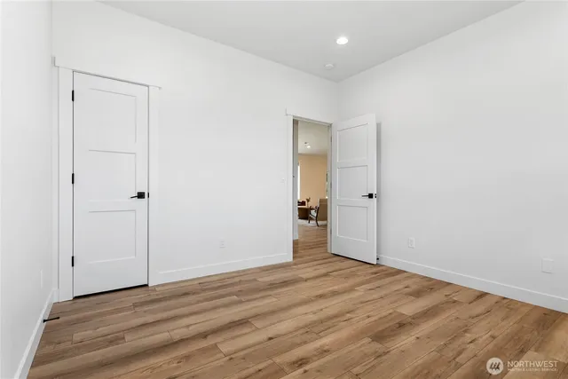 wooden floor in an empty room