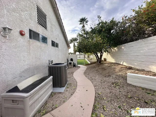 a view of outdoor space and deck