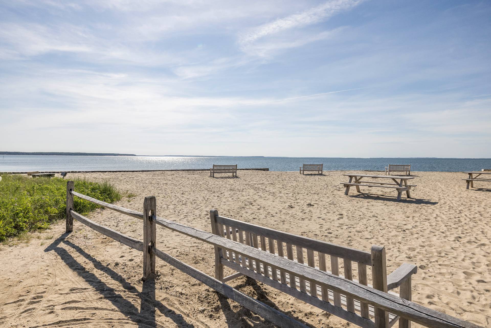 48 Bay Inlet Road East Hampton, NY 11937 - Photo 41 of 46 a view of ocean with a building in the background