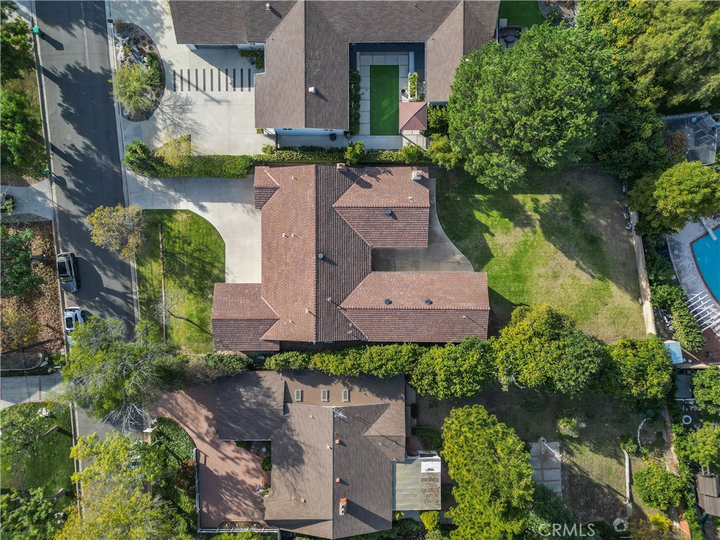 63 Ranchview Road Rolling Hills Estates, CA 90274 - Photo 26 of 28 an aerial view of a house with outdoor space