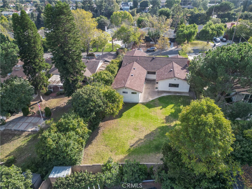 63 Ranchview Road Rolling Hills Estates, CA 90274 - Photo 28 of 28 an aerial view of residential houses with outdoor space and swimming pool
