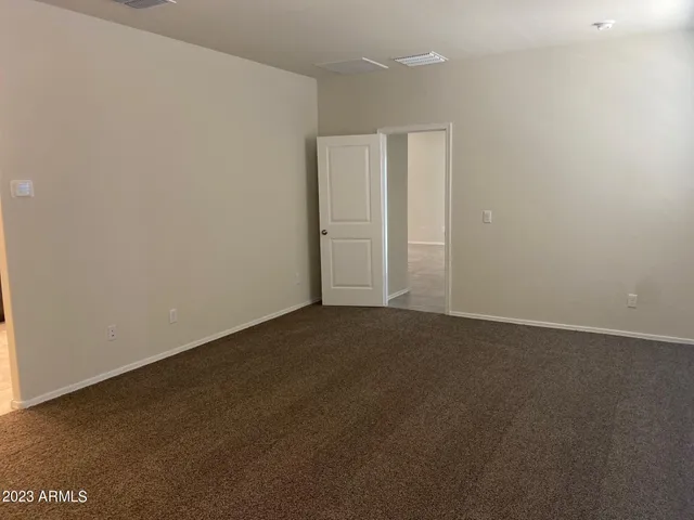 a view of empty room