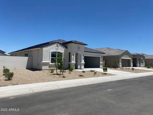 a view of a house with a patio