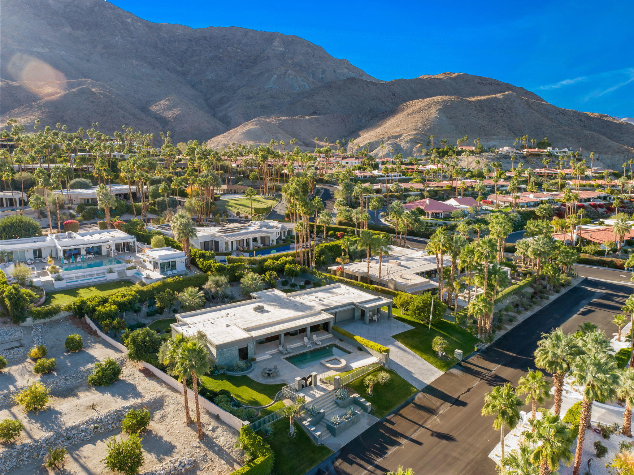 70291 Pecos Road Rancho Mirage, CA 92270 - Photo 7 of 65 a view of a city with tall buildings
