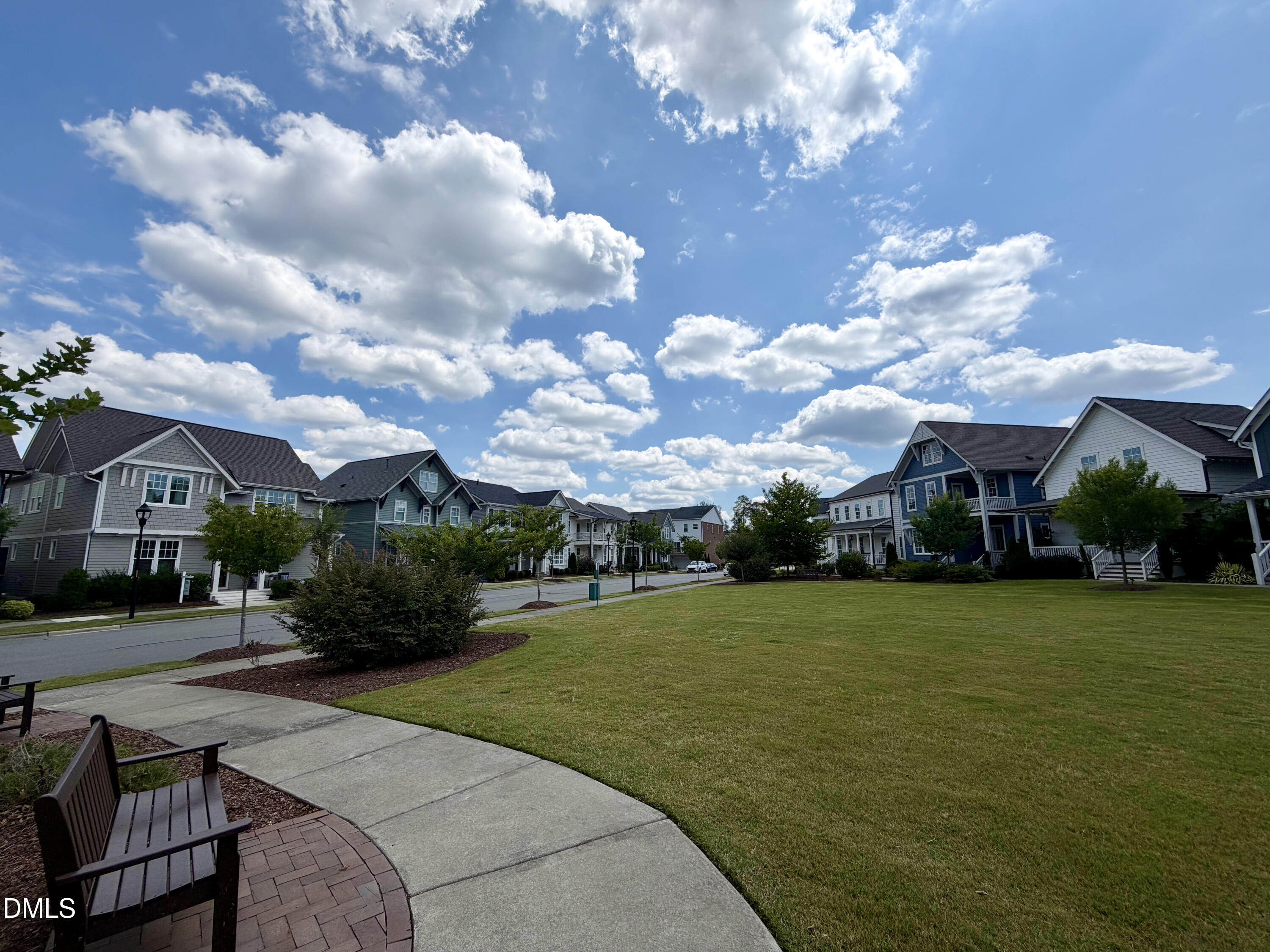 824 Watercolor Way Durham, NC 27713 - Photo 26 of 28 a front view of a house with garden