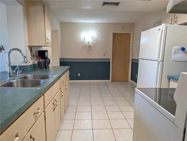 a close view of appliances