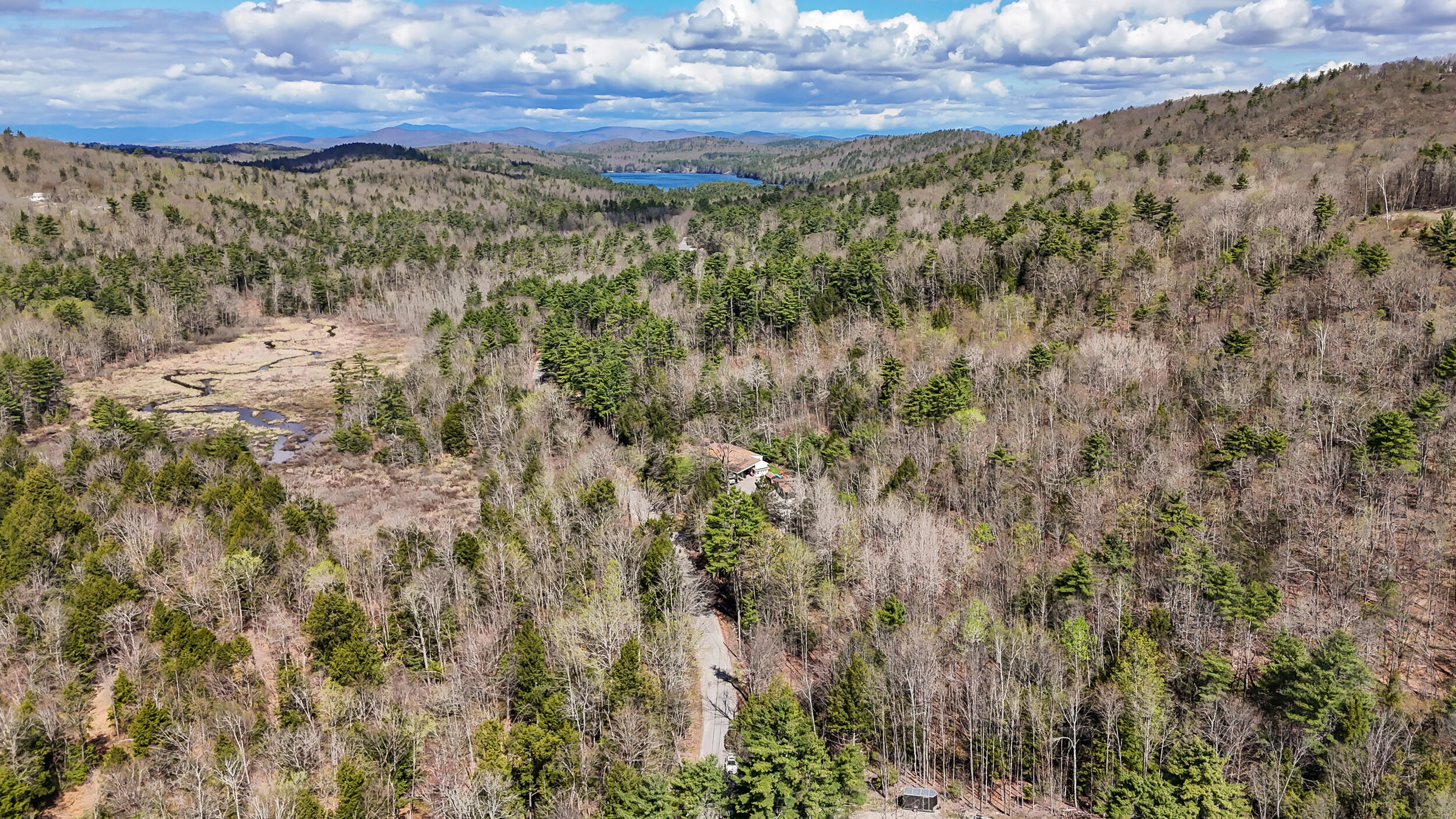210 Joe Berry Road Cornish, ME 04020 - Photo 21 of 26 Aerial Shot