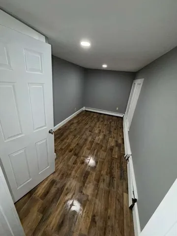 a view of wooden floor