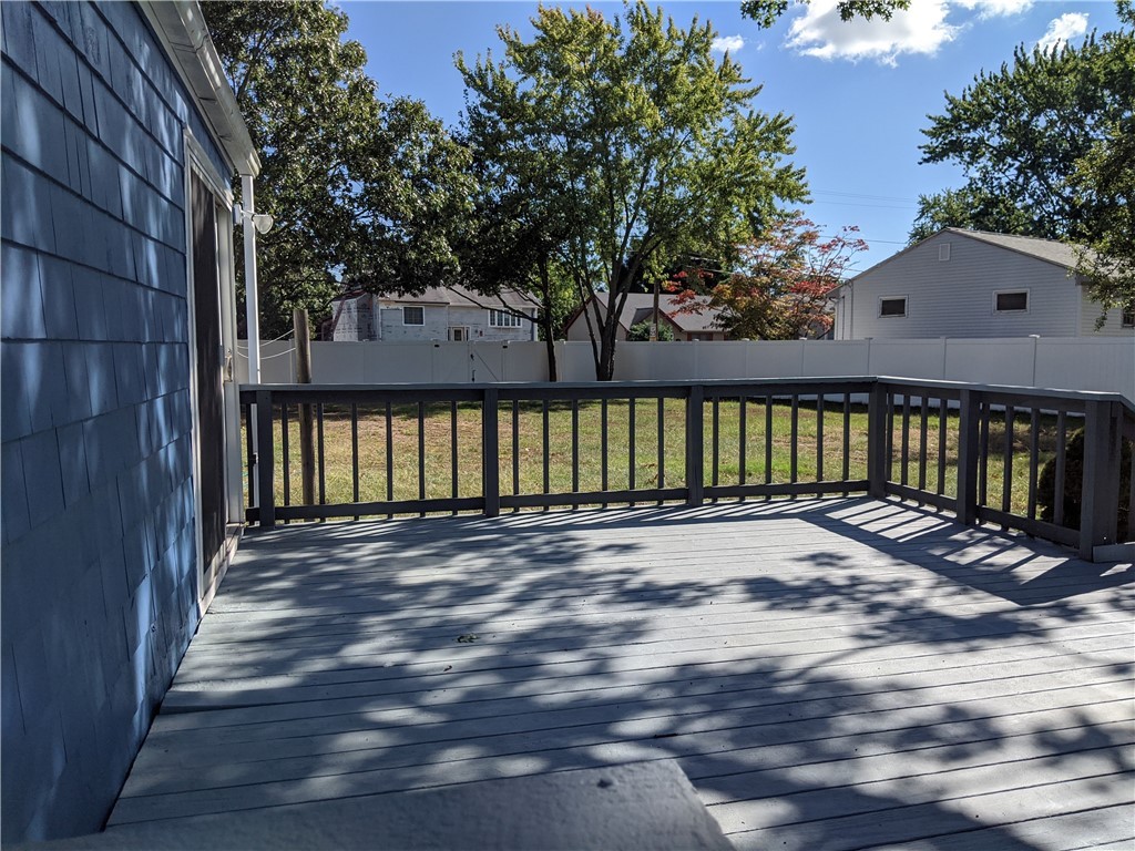 4 Long Street Warwick, RI 02886 - Photo 6 of 23 Rear deck