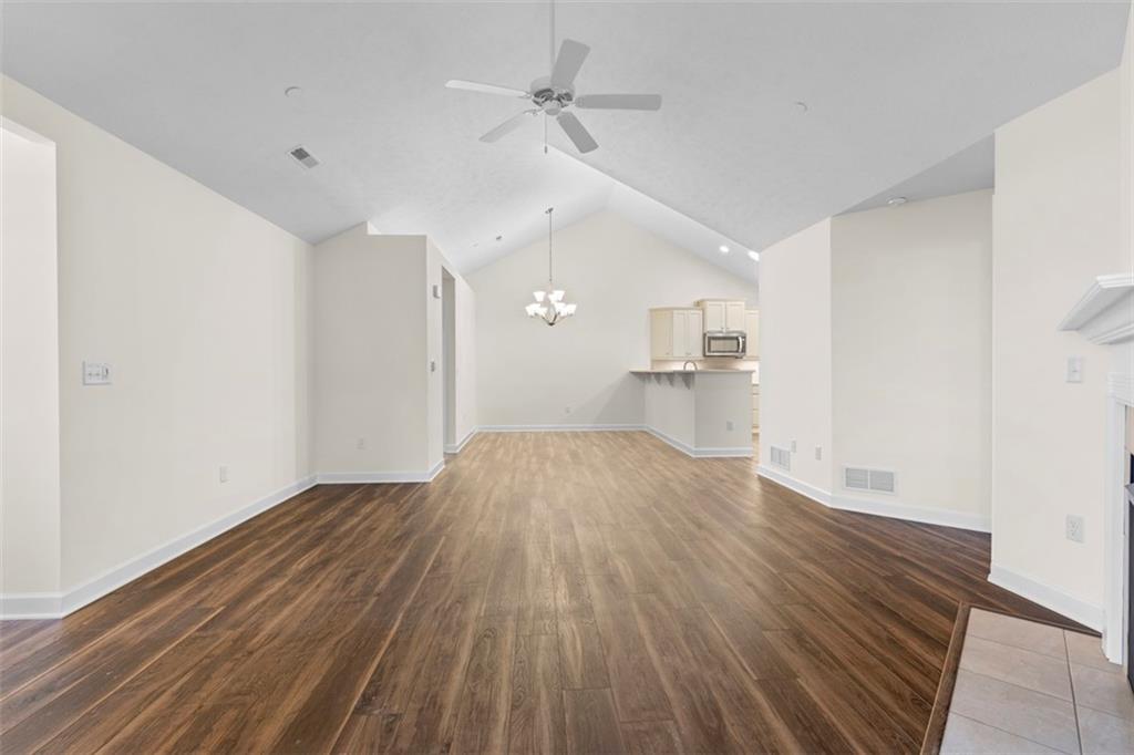 1024 Tilly Drive Valencia, PA 16059 - Photo 12 of 35 a view of empty room with wooden floor and fan