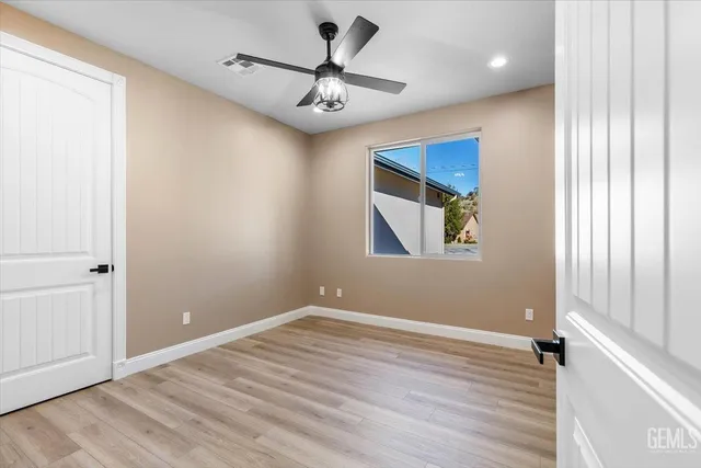 a view of a livingroom with a window