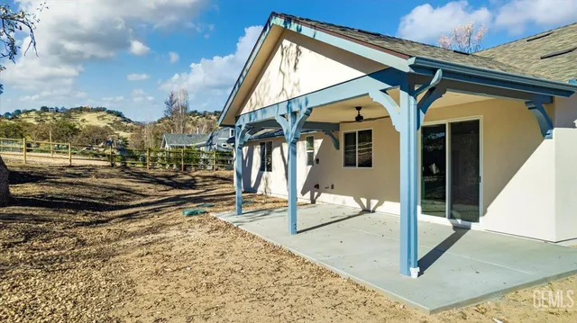 a view of a house with a porch