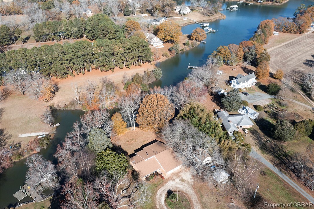 195 Mill Lane Road Cardinal, VA 23025 - Photo 1 of 48 an aerial view of a house with a yard