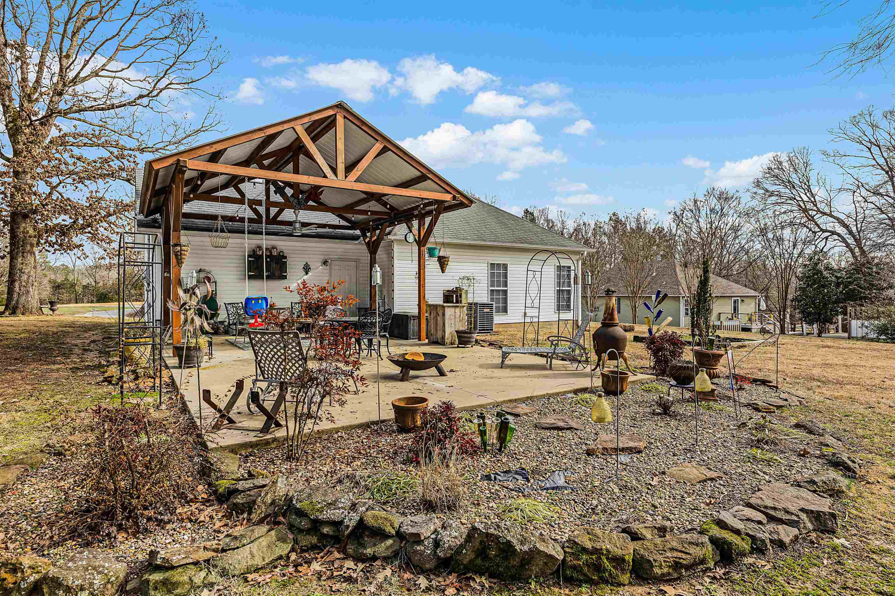 2305 Mockingbird Road Medon, TN 38356 - Photo 7 of 27 a view of a chairs and tables in the patio