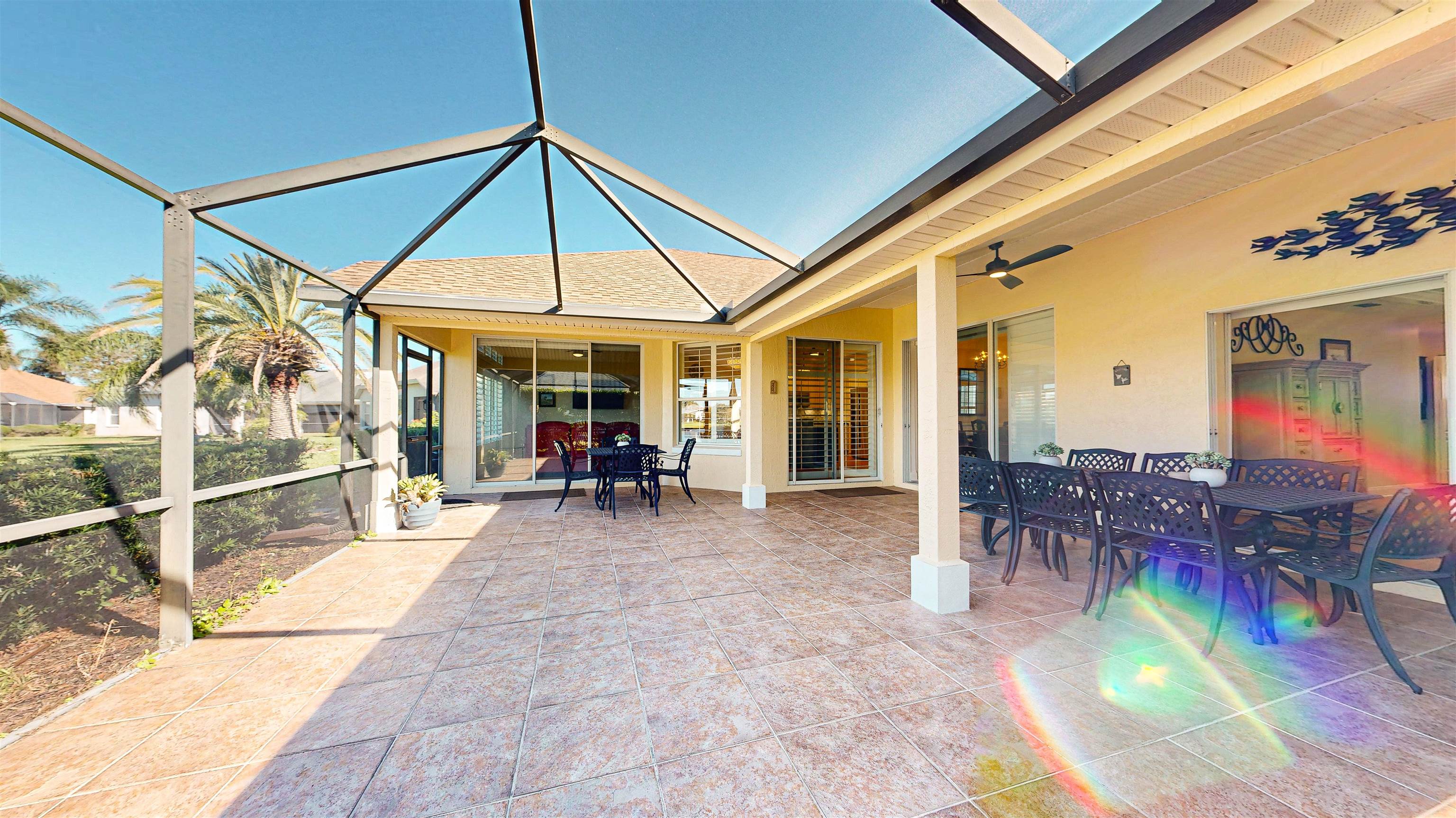 337 San Nicolas Way St. Augustine, FL 32080 - Photo 21 of 23 a view of a dining tables and chairs in patio