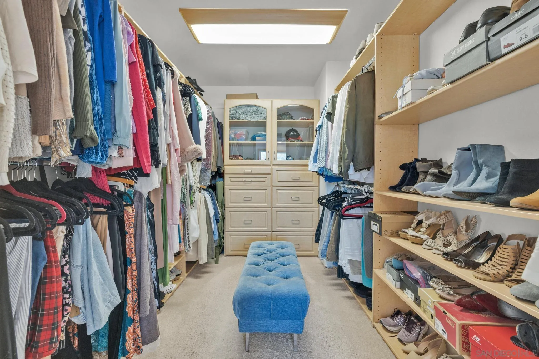 4819 Pine Ridge Avenue Julian, CA 92036 - Photo 30 of 51 a view of walk in closet with clothes and shoes