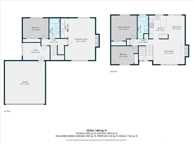 a picture of a floor plan