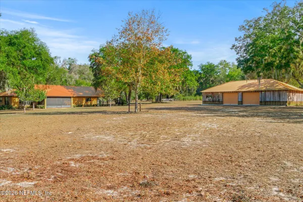 a view of outdoor space and city view