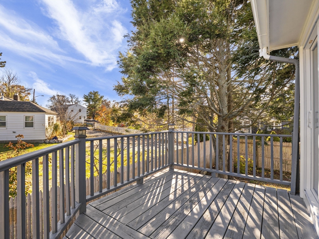 27 Hodgkins Road Rockport, MA 01966 - Photo 29 of 35 a view of a wooden roof deck
