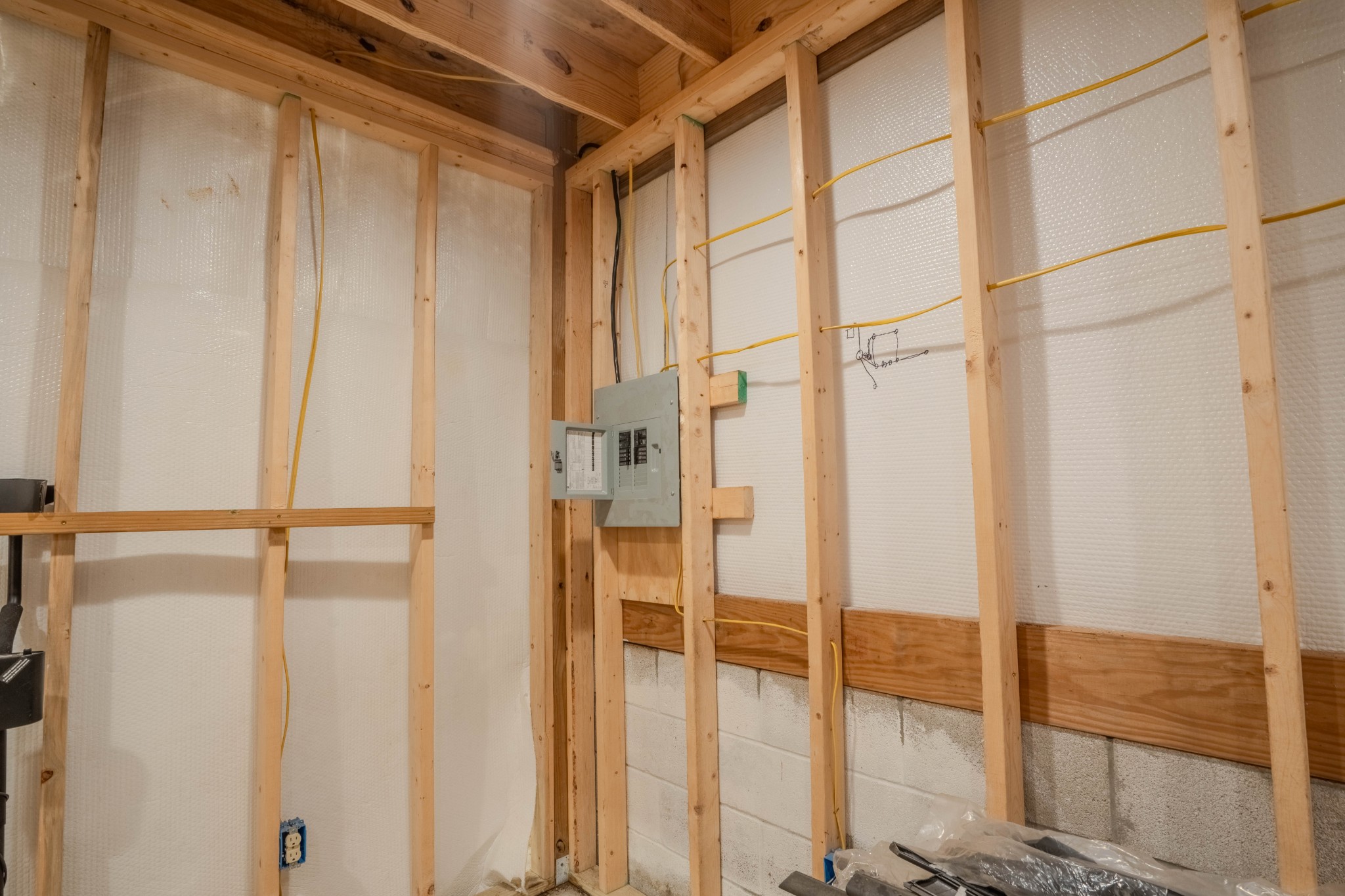 97 Ramah Road Leoma, TN 38468 - Photo 42 of 43 a bathroom with a shower and a glass door