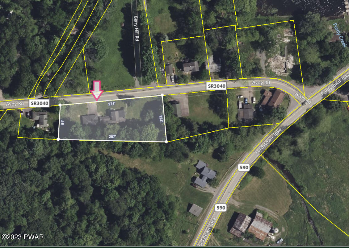 1202 Avoy Road Lakeville, PA 18438 - Photo 46 of 50 Aerial 1