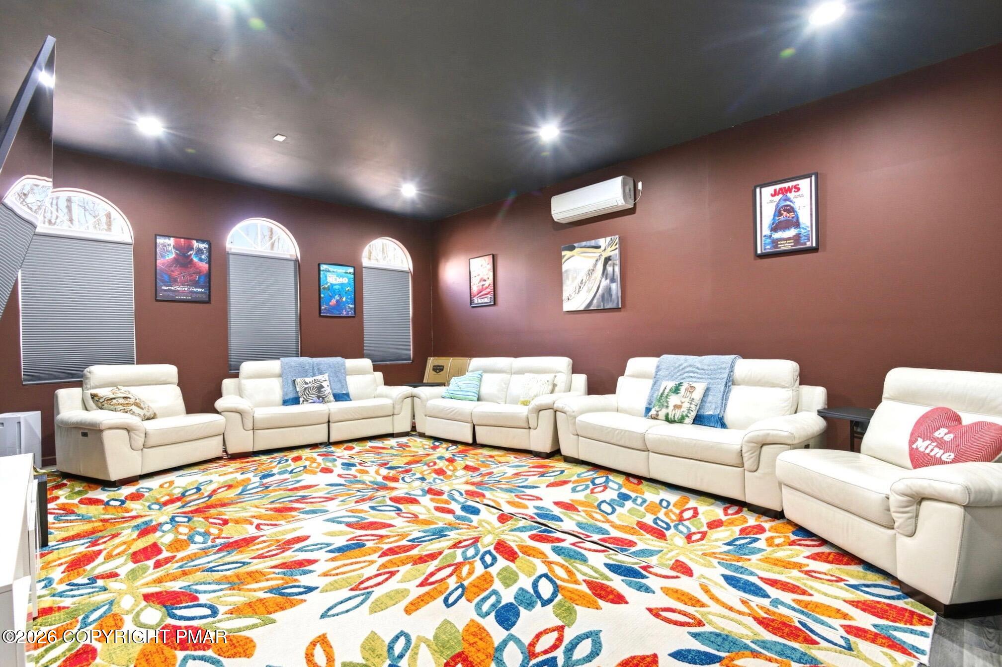 74 Buckhill Road Albrightsville, PA 18210 - Photo 27 of 64 Massive Media Room!