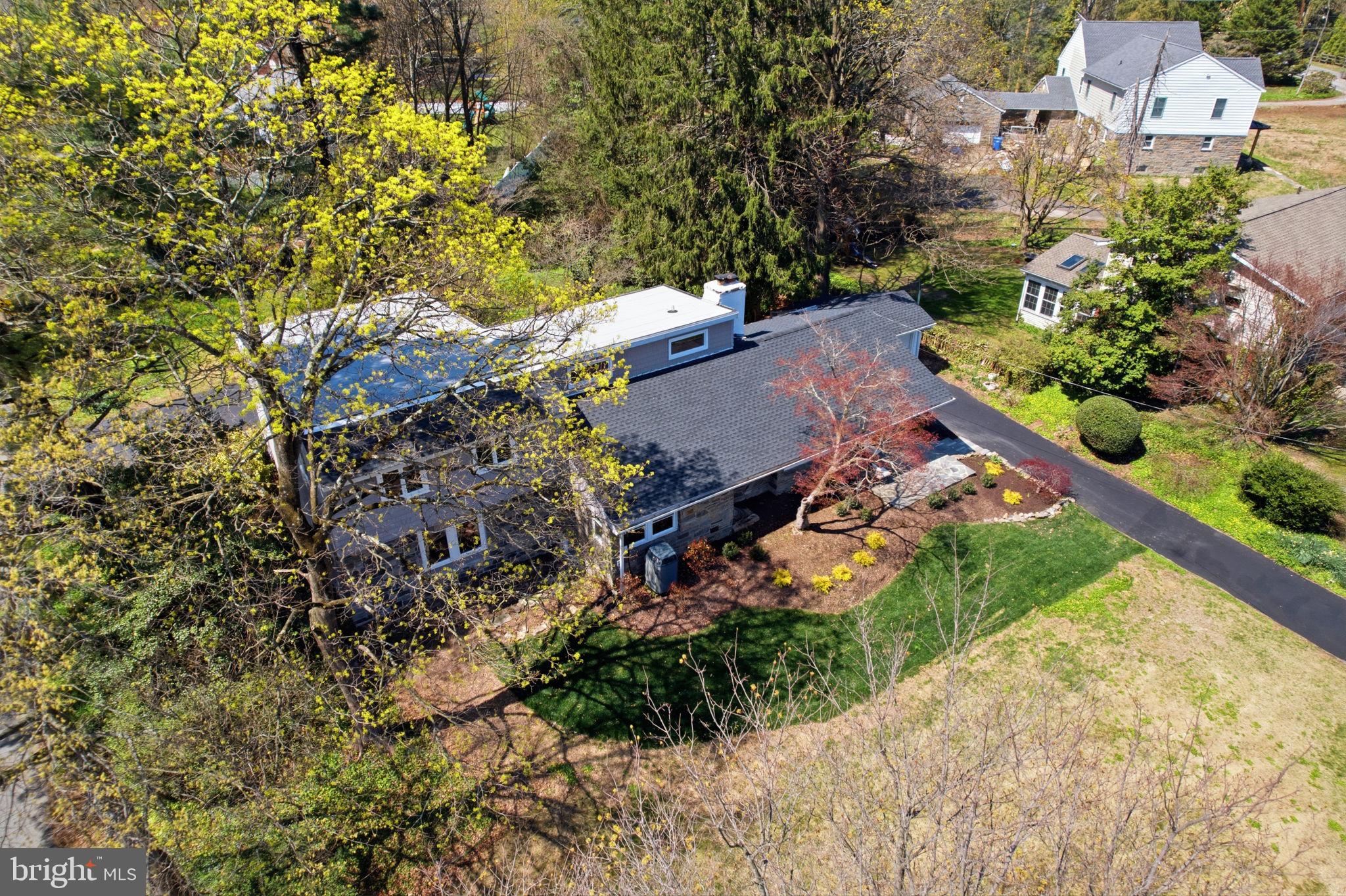 409 South Providence Road Wallingford, PA 19086 - Photo 97 of 106 Charming home nestled in lush greenery.