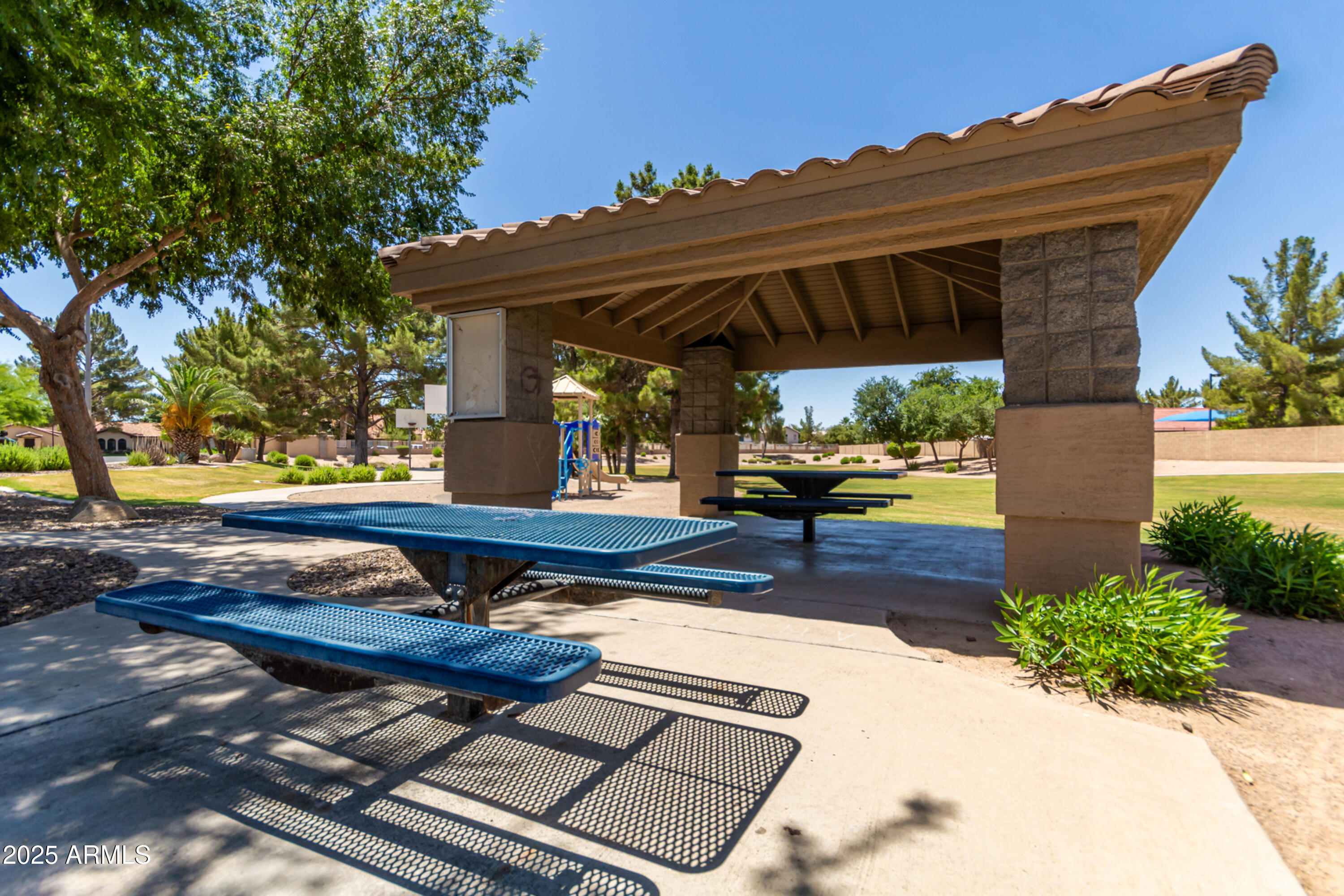 1630 South Lemon Mesa, AZ 85206 - Photo 55 of 55 a view of backyard with swimming pool and furniture