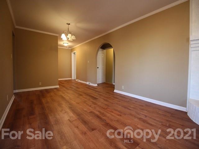 166 Cemetery Street Chester, SC 29706 - Photo 8 of 28 wooden floor in an empty room