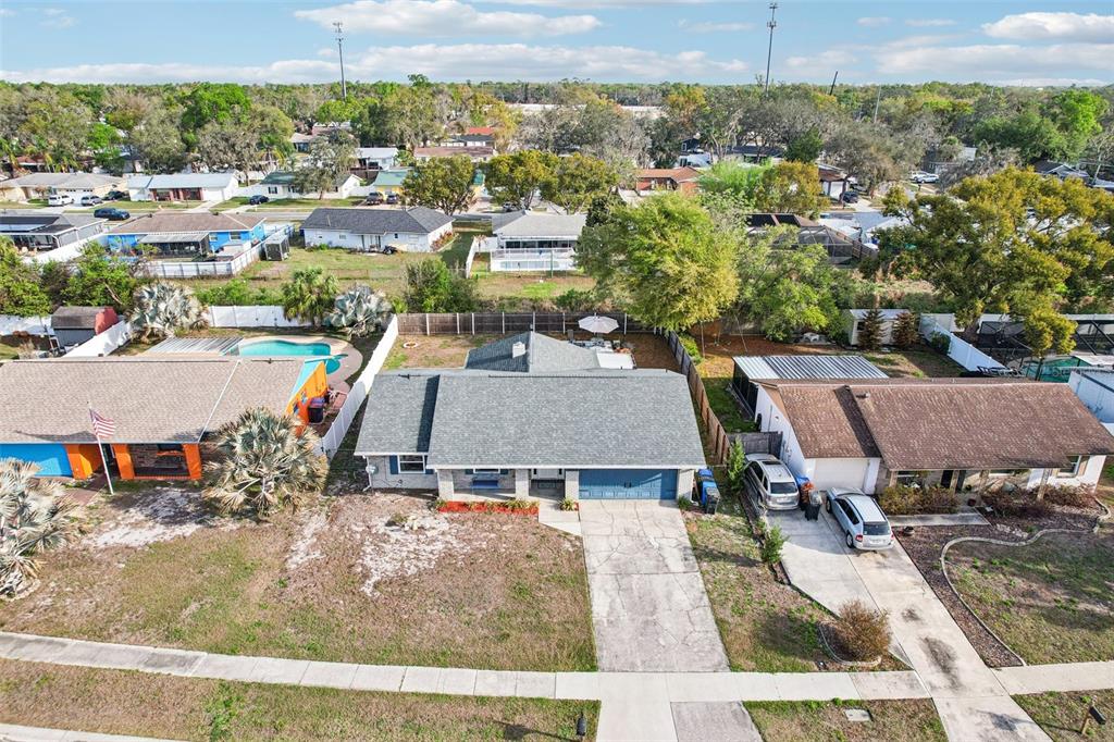 3613 Coppertree Circle Brandon, FL 33511 - Photo 43 of 51 an aerial view of a house with a yard basket ball court and outdoor seating