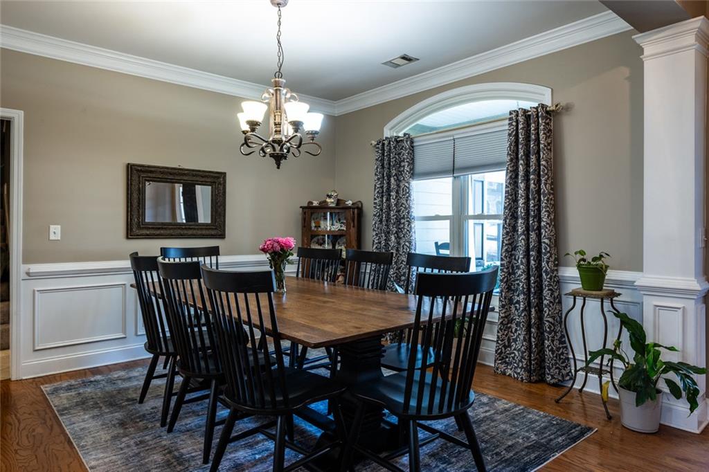 8620 Copperridge Drive Winston, GA 30187 - Photo 26 of 45 a view of a dining room with furniture and window