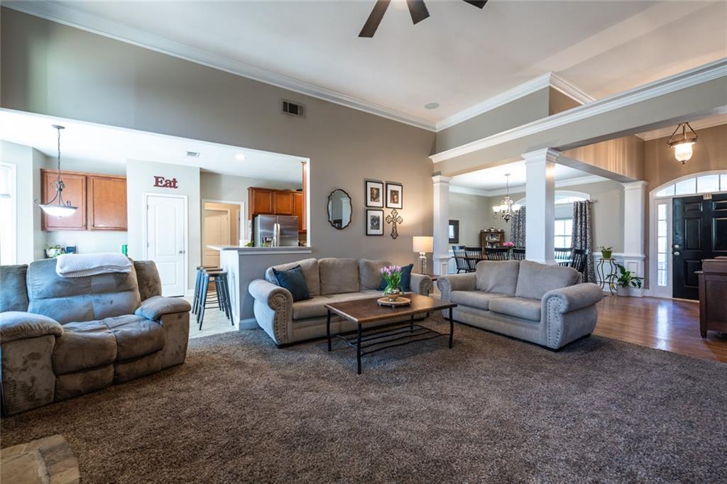 8620 Copperridge Drive Winston, GA 30187 - Photo 28 of 45 a living room with furniture and a large window