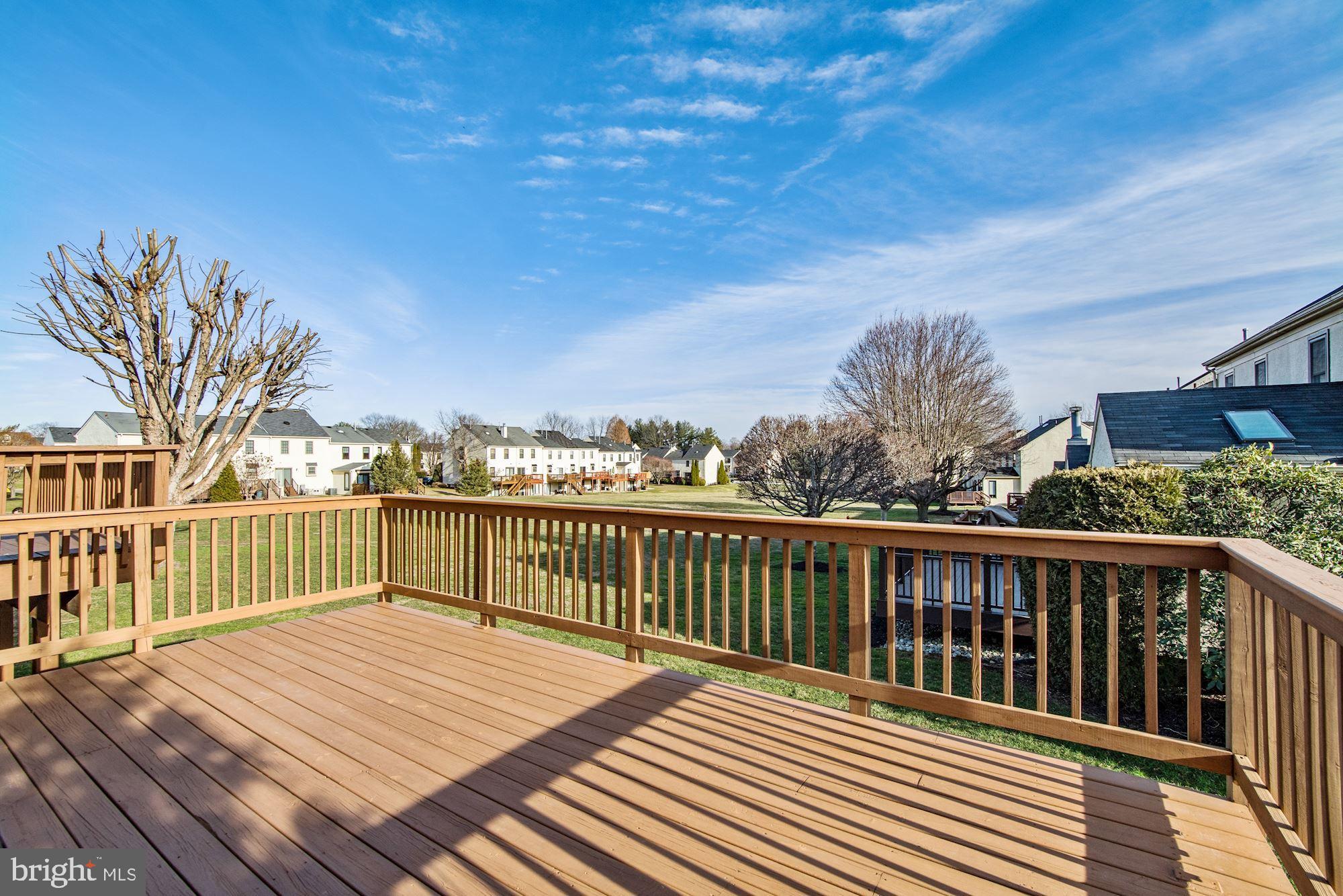 353 Scola Road Brookhaven, PA 19015 - Photo 5 of 26 Rear Deck, View of Open Space