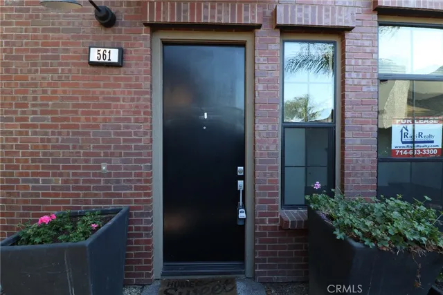 a view of a brick house