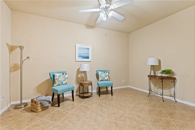 a view of a livingroom with furniture