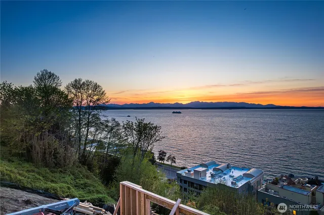 a view of a city with tall buildings