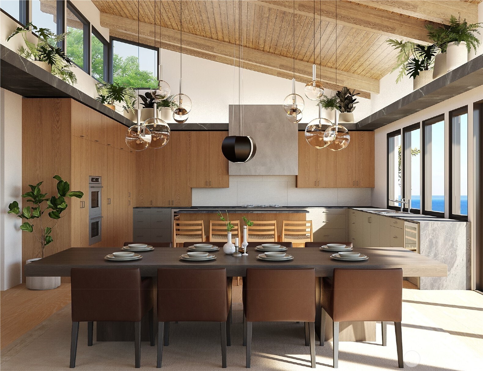 1017 California Lane Southwest Seattle, WA 98116 - Photo 4 of 19 a kitchen with a table and chairs in it