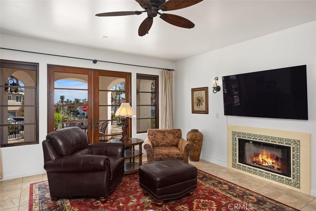 240 Avenida Rosa, Unit B San Clemente, CA 92672 - Photo 7 of 31 Living area looking out to private 800 sq. foot patio.